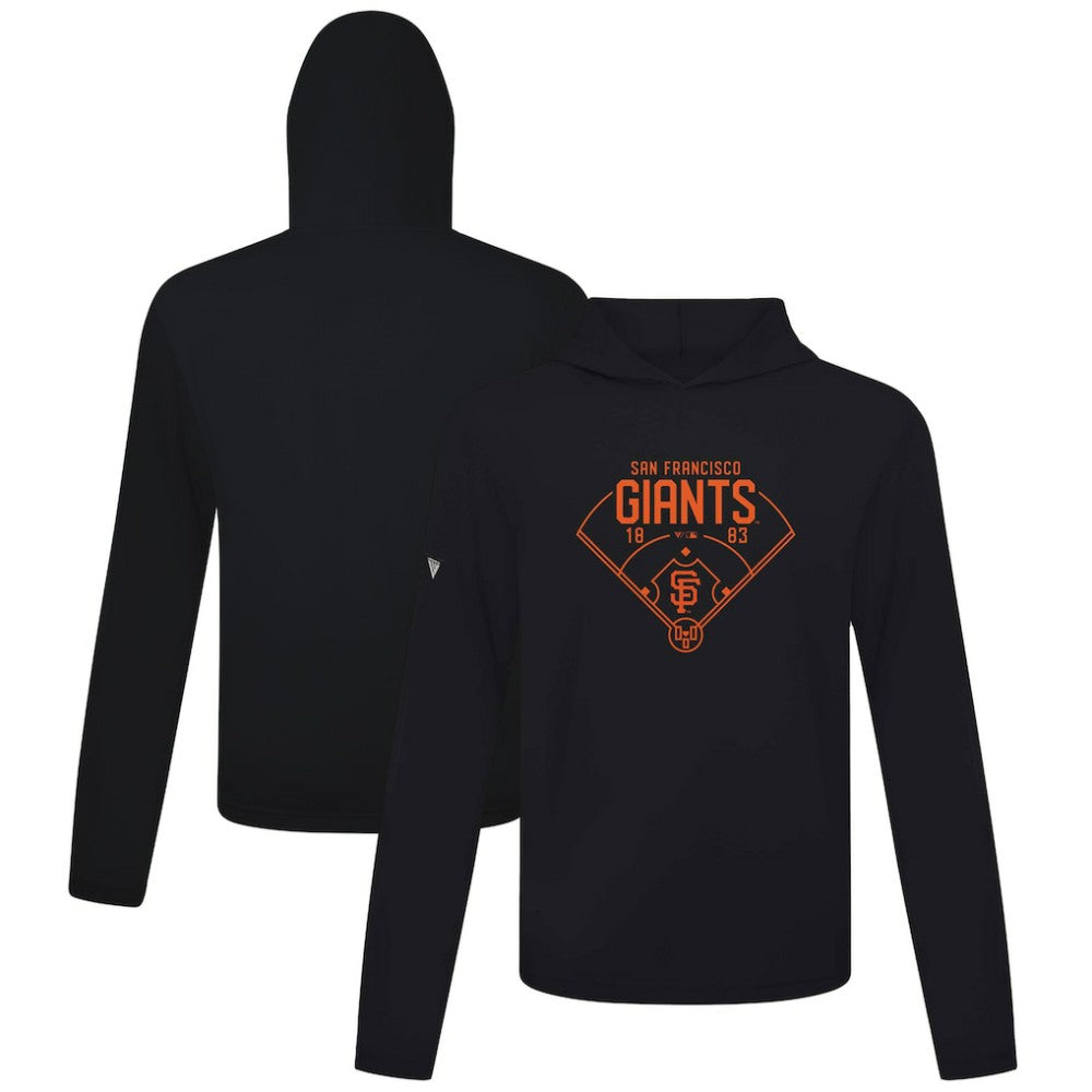 San Francisco Giants Levelwear Anthem Home Field Pullover Hoodie - Black
