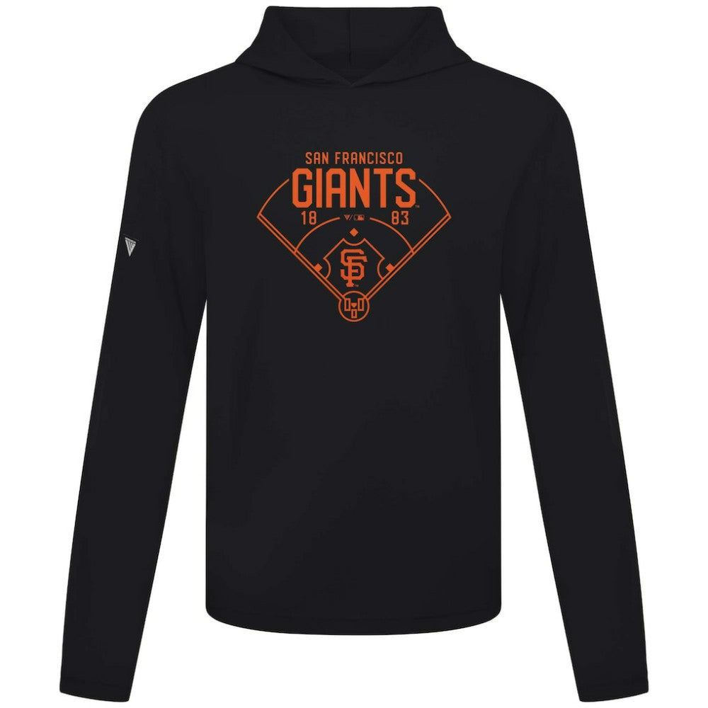 San Francisco Giants Levelwear Anthem Home Field Pullover Hoodie - Black