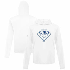 Kansas City Royals Levelwear Anthem Home Field Pullover Hoodie - White