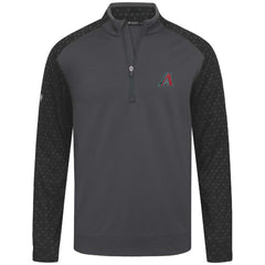 Arizona Diamondbacks Levelwear Aztec Insignia 2.0 Quarter-Zip Pullover Top - Charcoal