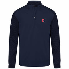 Cleveland Guardians Levelwear Aztec Insignia 2.0 Quarter-Zip Pullover Top - Navy