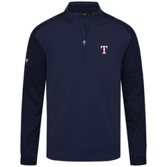 Texas Rangers Levelwear Aztec Insignia 2.0 Quarter-Zip Pullover Top - Navy