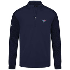Toronto Blue Jays Levelwear Aztec Insignia 2.0 Quarter-Zip Pullover Top - Navy