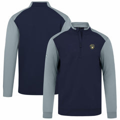 Milwaukee Brewers Levelwear Insignia 2.0 Quarter-Zip Pullover Top - Navy