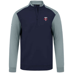 Minnesota Twins Levelwear Insignia 2.0 Quarter-Zip Pullover Top - Navy