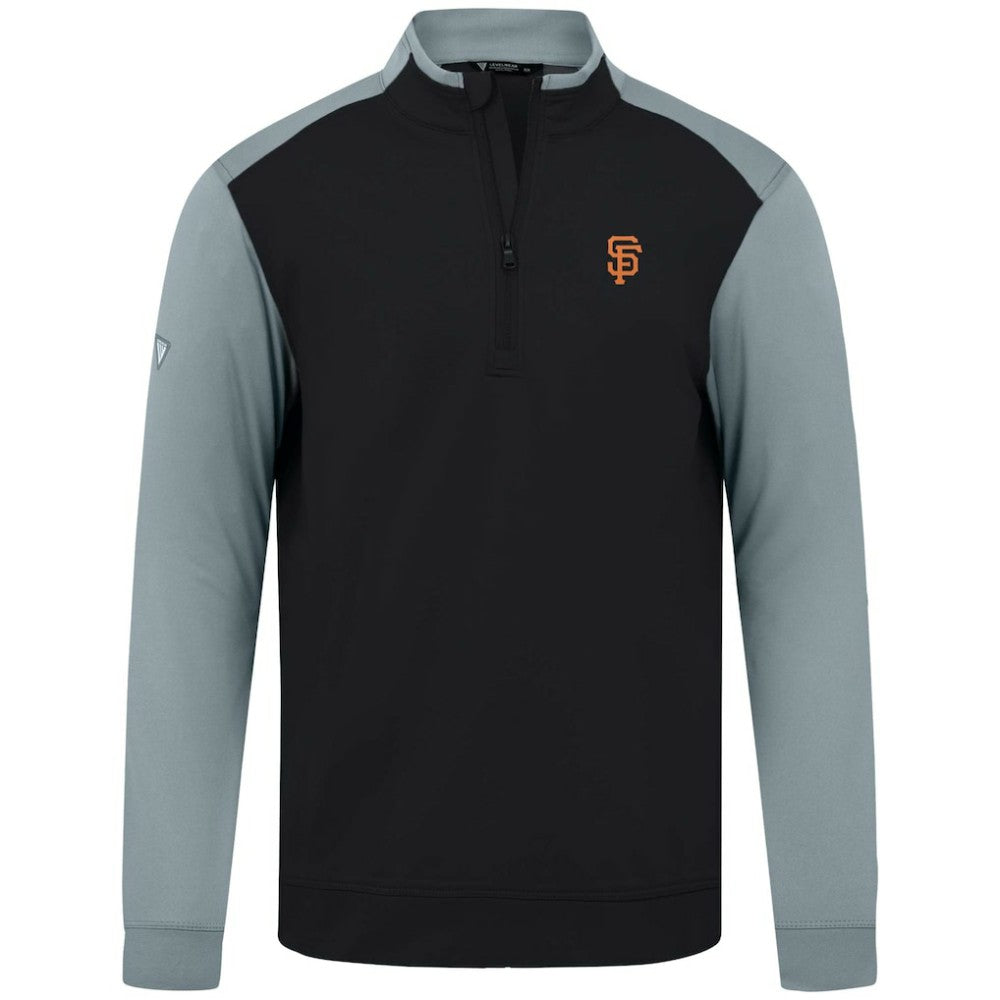 San Francisco Giants Levelwear Insignia 2.0 Quarter-Zip Pullover Top - Black