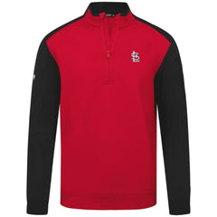 St. Louis Cardinals Levelwear Insignia 2.0 Quarter-Zip Pullover Top - Red