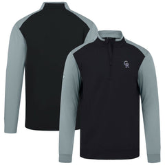 Colorado Rockies Levelwear Insignia 2.0 Quarter-Zip Pullover Top - Black