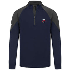 Minnesota Twins Levelwear Cadet Insignia 2.0 Raglan Quarter-Zip Jacket - Navy