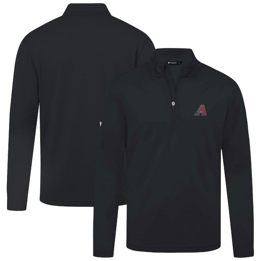 Arizona Diamondbacks Levelwear Heron Insignia 2.0 Quarter-Zip Jacket - Black