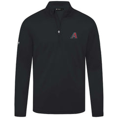 Arizona Diamondbacks Levelwear Heron Insignia 2.0 Quarter-Zip Jacket - Black