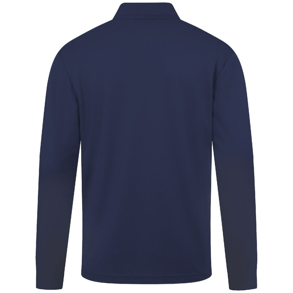 Atlanta Braves Levelwear Heron Insignia 2.0 Quarter-Zip Jacket - Navy