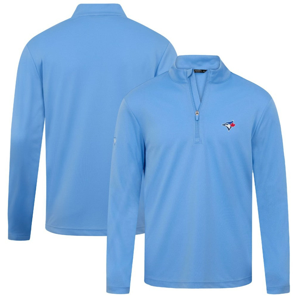 Toronto Blue Jays Levelwear Heron Insignia 2.0 Quarter-Zip Jacket - Light Blue