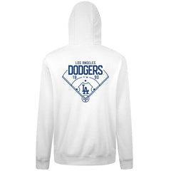 Los Angeles Dodgers Levelwear Podium Primary Pullover Hoodie - White