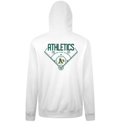 Athletics Levelwear Podium Primary Pullover Hoodie - White