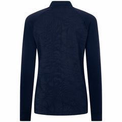 Milwaukee Brewers Levelwear Women's Amethyst Insignia 2.0 Quarter-Zip Jacket - Navy