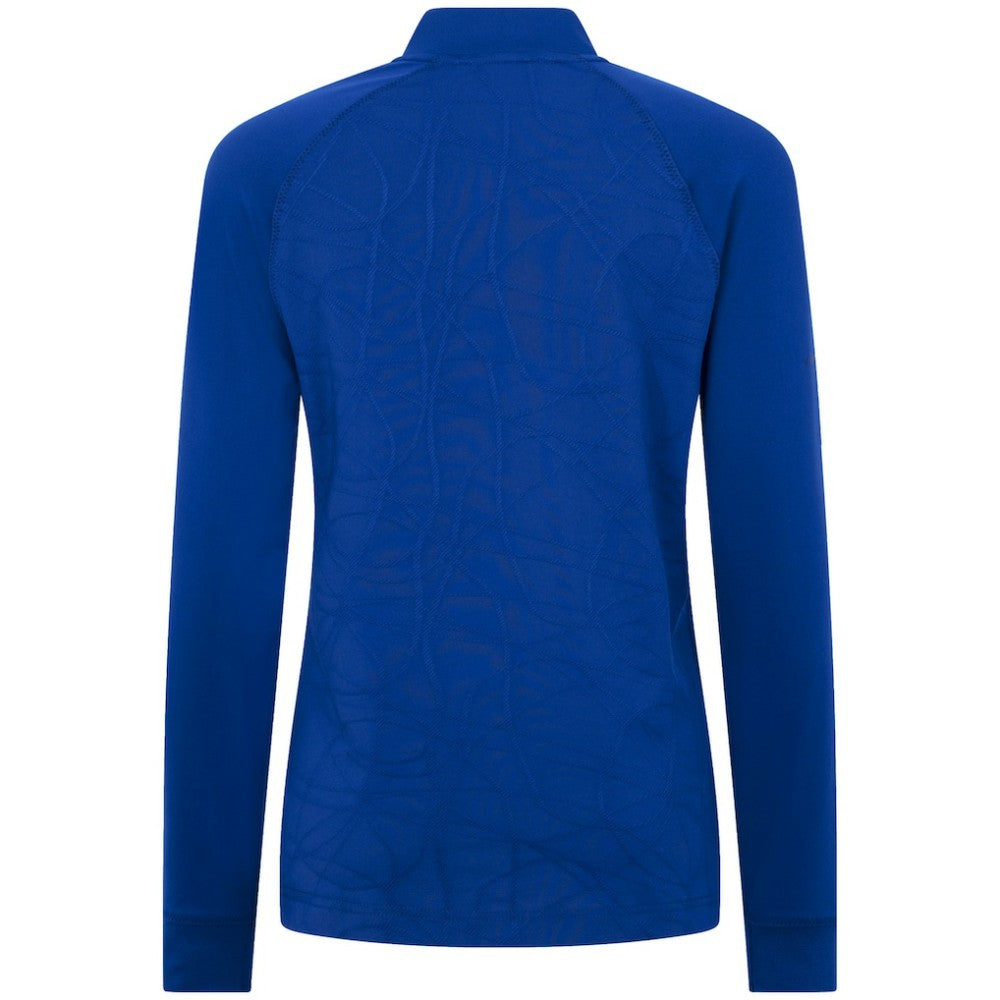 Texas Rangers Levelwear Women's Amethyst Insignia 2.0 Quarter-Zip Jacket - Royal