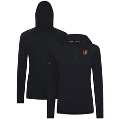Baltimore Orioles Levelwear Women's Raven Insignia 2.0 Quarter-Zip Jacket - Black