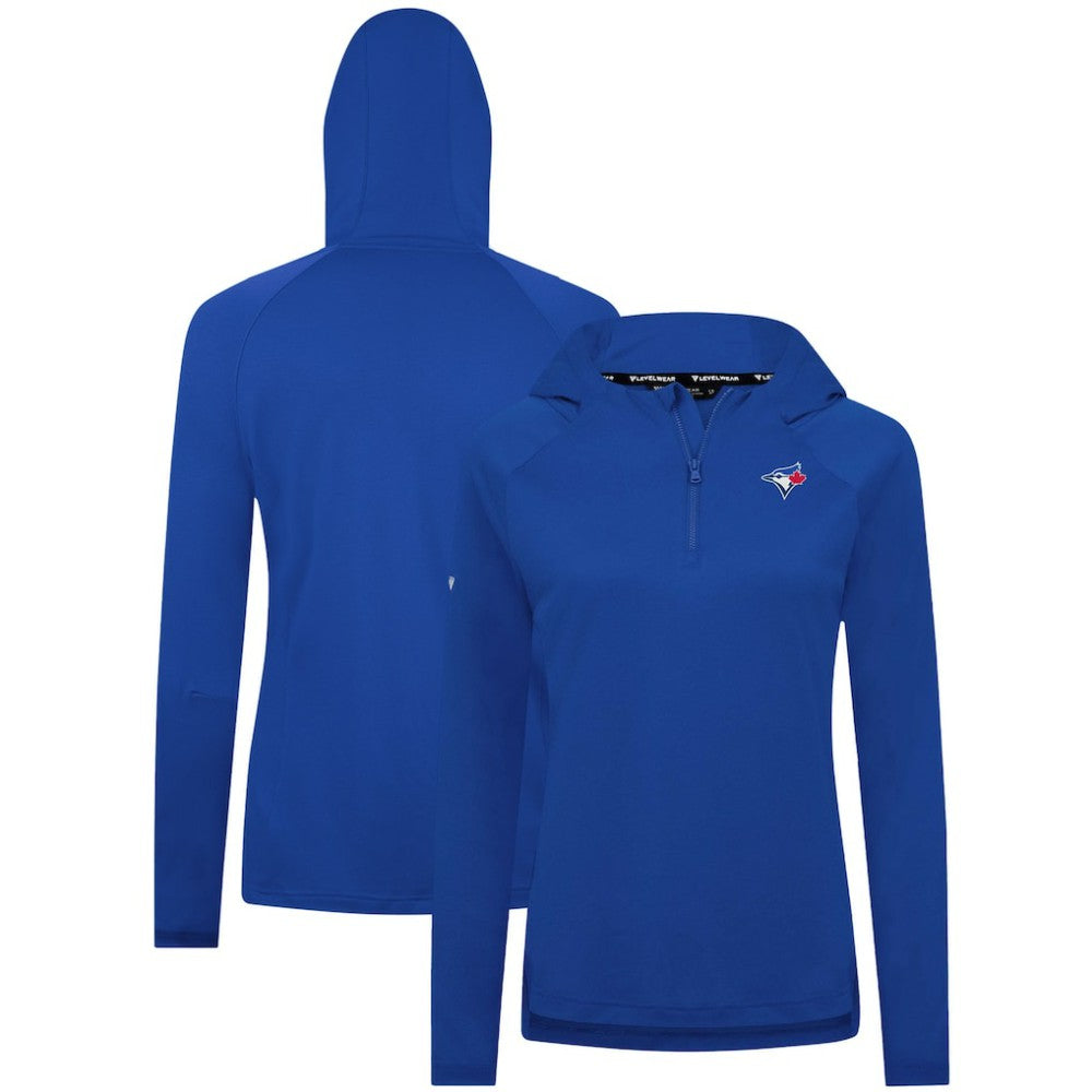 Toronto Blue Jays Levelwear Women's Raven Insignia 2.0 Quarter-Zip Jacket - Royal