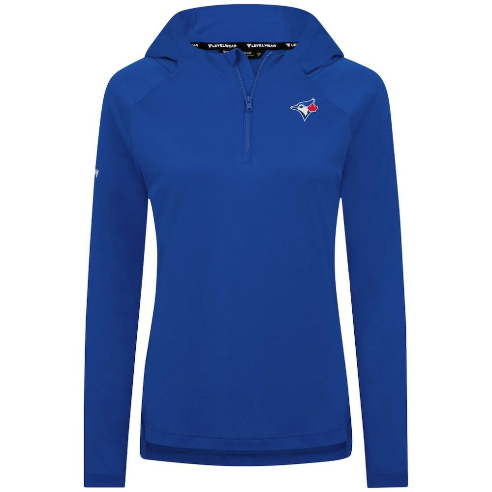 Toronto Blue Jays Levelwear Women's Raven Insignia 2.0 Quarter-Zip Jacket - Royal