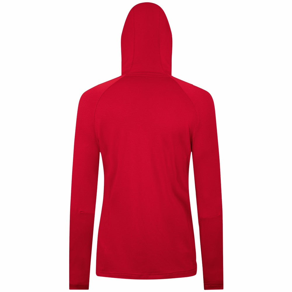 Cincinnati Reds Levelwear Women's Raven Insignia 2.0 Quarter-Zip Jacket - Red
