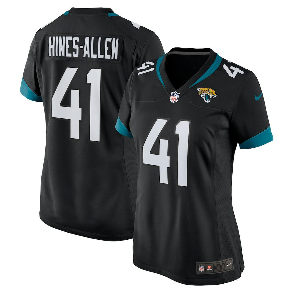 Josh Hines-Allen Jacksonville Jaguars Women's Alternate Player Game Jersey - Black | Nike on sale