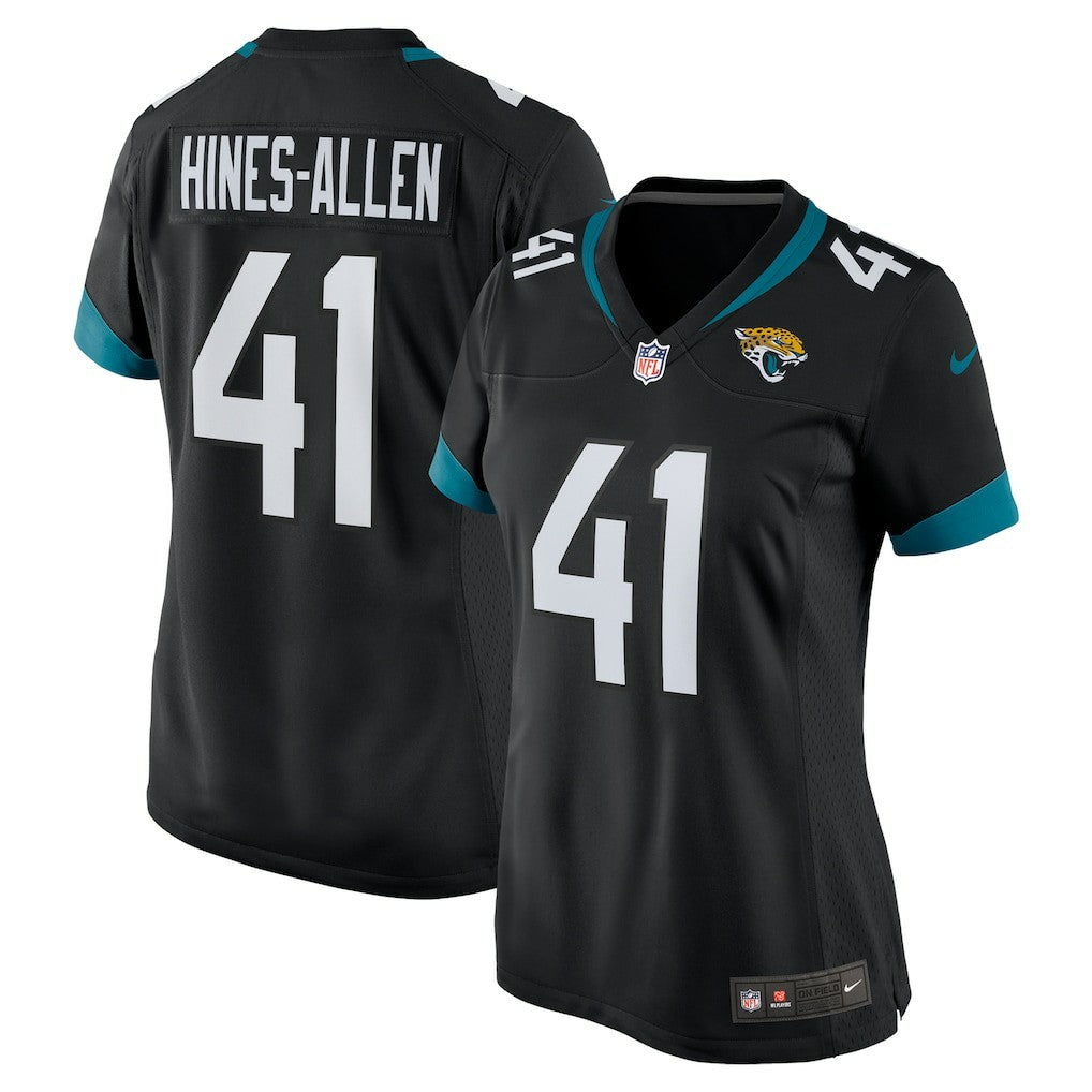 Josh Hines-Allen Jacksonville Jaguars Women's Alternate Player Game Jersey - Black | Nike on sale
