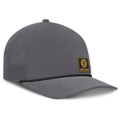 Boston Bruins Fanatics Captain Rope Adjustable Hat Gray