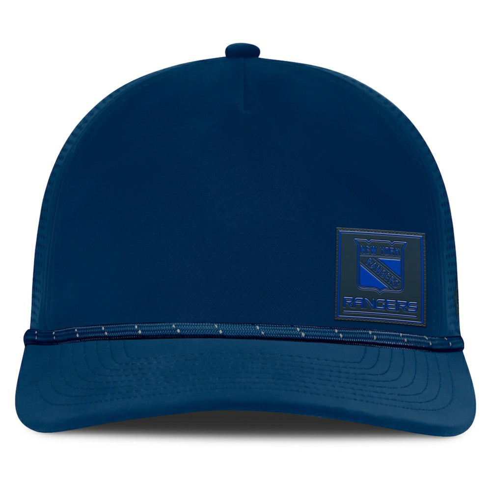 New York Rangers Fanatics Captain Rope Adjustable Hat Blue