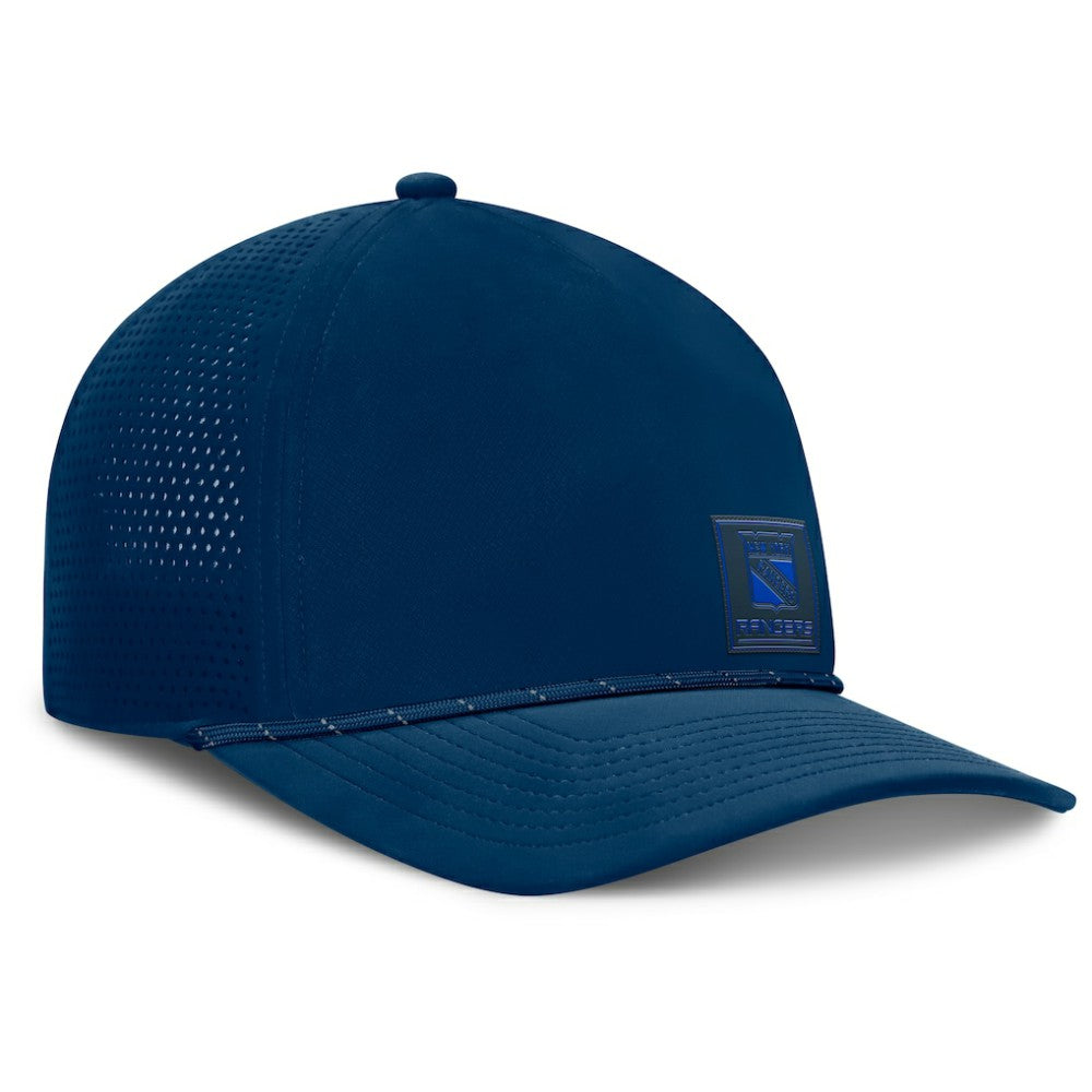 New York Rangers Fanatics Captain Rope Adjustable Hat Blue