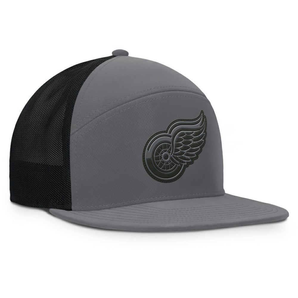 Detroit Red Wings Fanatics Fairweather Adjustable Hat Charcoal