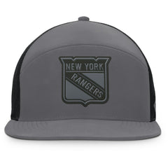 New York Rangers Fanatics Fairweather Adjustable Hat Charcoal