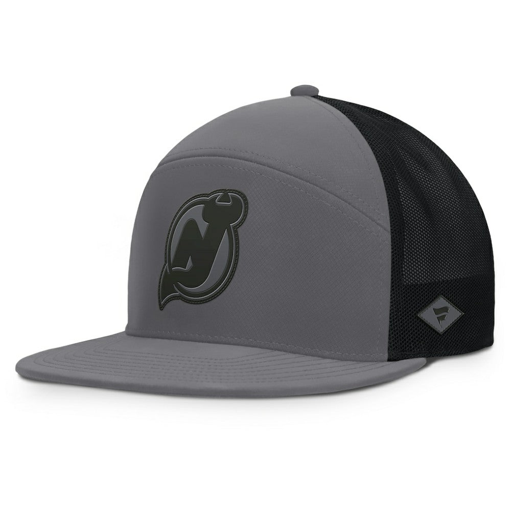 New Jersey Devils Fanatics Fairweather Adjustable Hat Charcoal