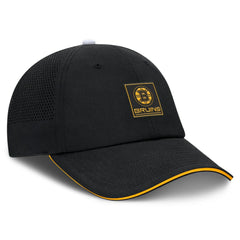 Boston Bruins Fanatics Driver Adjustable Hat Black