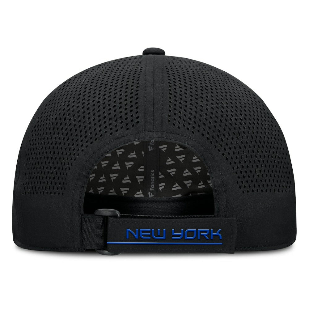 New York Rangers Fanatics Driver Adjustable Hat Black