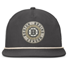 Boston Bruins Fanatics Closer Adjustable Hat Charcoal