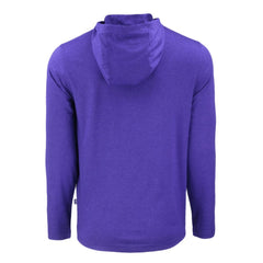 Arizona Diamondbacks Cutter & Buck Coastline Epic Comfort Recycled Eco Hoodie Long Sleeve T-Shirt - Purple