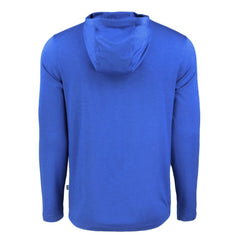 Los Angeles Dodgers Cutter & Buck Coastline Epic Comfort Recycled Eco Hoodie Long Sleeve T-Shirt - Royal