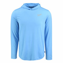 Kansas City Royals Cutter & Buck Coastline Epic Comfort Recycled Eco Hoodie Long Sleeve T-Shirt - Powder Blue