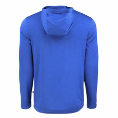 Milwaukee Brewers Cutter & Buck Coastline Epic Comfort Recycled Eco Hoodie Long Sleeve T-Shirt - Royal