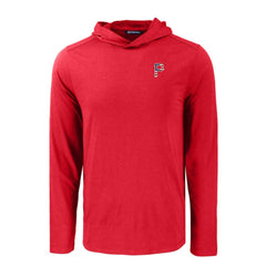 Pittsburgh Pirates Cutter & Buck Coastline Epic Comfort Recycled Eco Hoodie Long Sleeve T-Shirt - Red