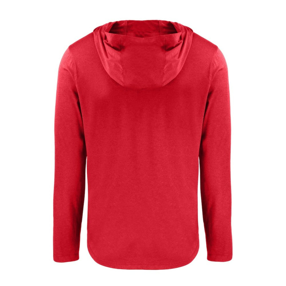 Pittsburgh Pirates Cutter & Buck Coastline Epic Comfort Recycled Eco Hoodie Long Sleeve T-Shirt - Red