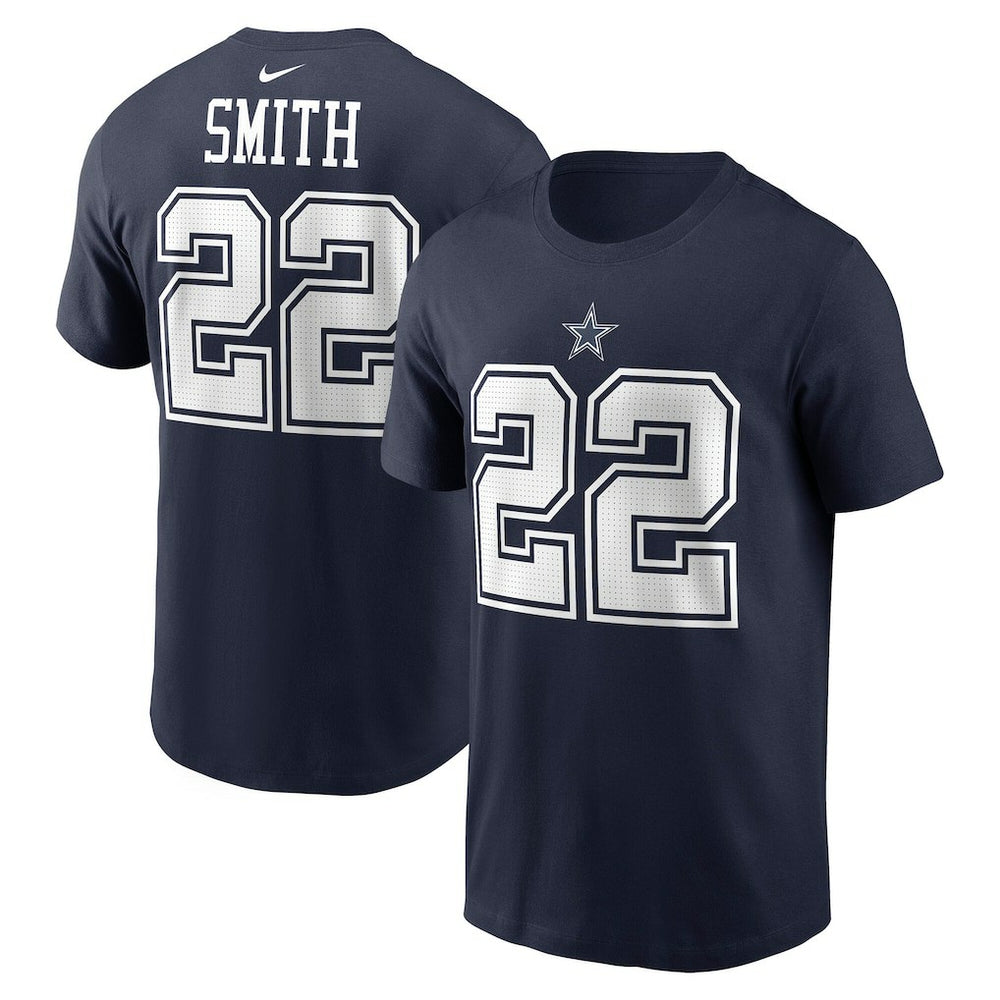 Emmitt Smith Dallas Cowboys Retired Player Name & Number T-Shirt - Navy | Nike on sale