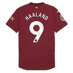 Erling Haaland Manchester City 2024/25 Third Player Jersey - Burgundy | Puma sale