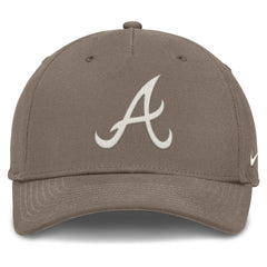 Atlanta Braves Rise Performance Adjustable Hat - Brown | Nike