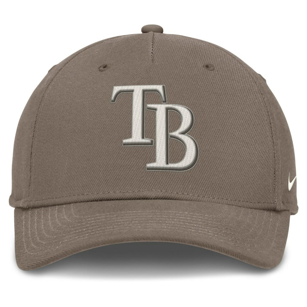 Tampa Bay Rays Rise Performance Adjustable Hat - Brown | Nike