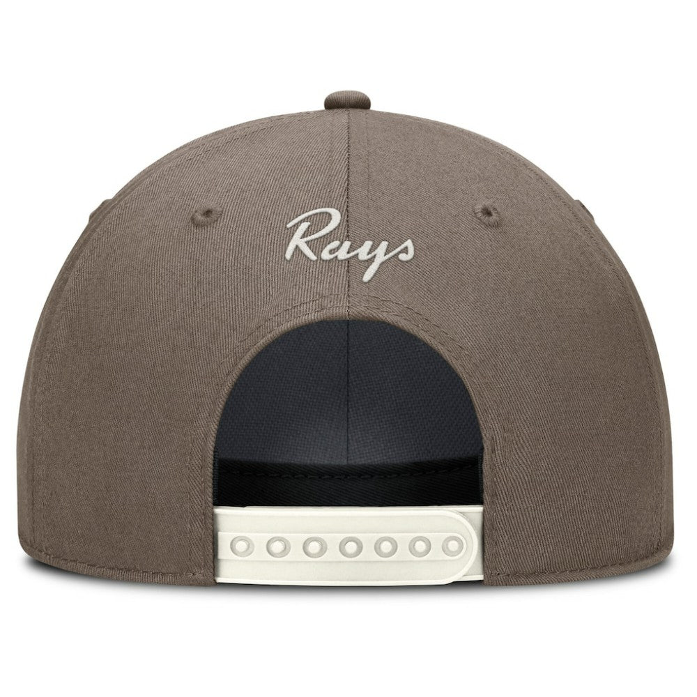 Tampa Bay Rays Rise Performance Adjustable Hat - Brown | Nike