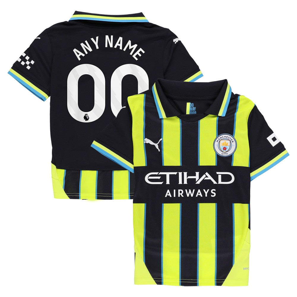 Manchester City Youth 2024/25 Away Replica Custom Jersey - Navy | Puma discount