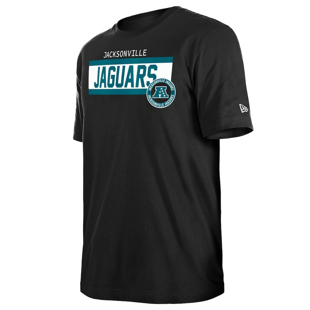 Jacksonville Jaguars New Era 3rd Down High Density Print T-Shirt - Black discount