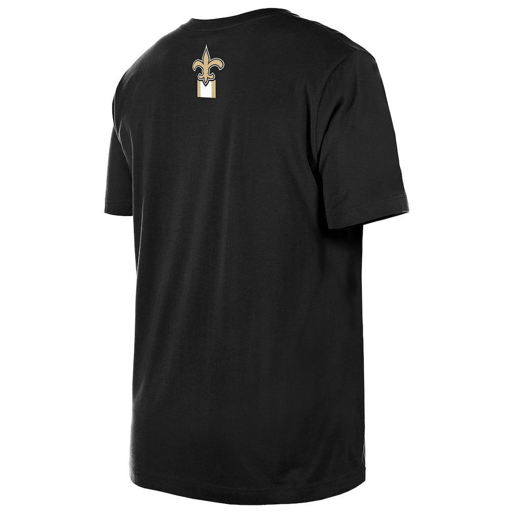 New Orleans Saints New Era 3rd Down High Density Print T-Shirt - Black sale